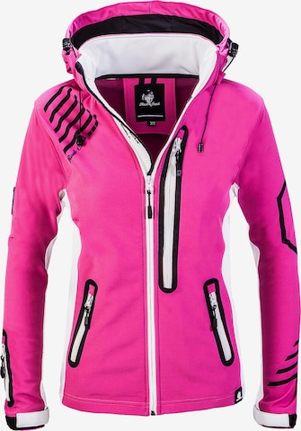 Rock Creek Outdoorjacke in Pink: predná strana