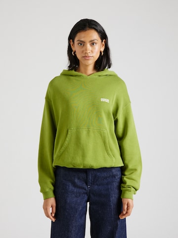 AMERICAN VINTAGE Sweatshirt 'IZUBIRD' i grön: framsida