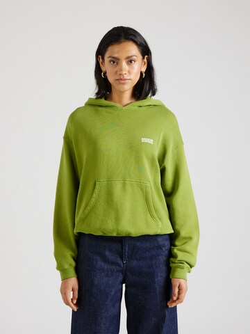 Sweat-shirt 'IZUBIRD' AMERICAN VINTAGE en vert : devant