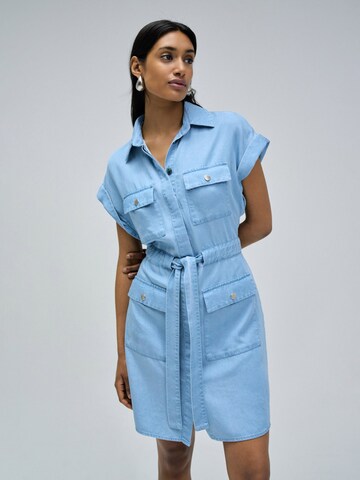 Salsa Jeans Kleid in Blau: Vorderseite