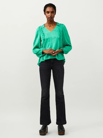 Odd Molly Blouse 'Marley' in Groen