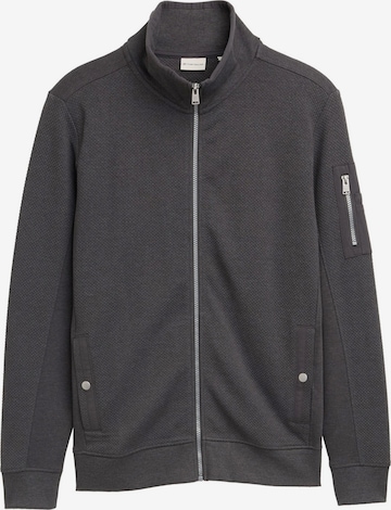 pelēks TOM TAILOR Sportiska jaka: no priekšpuses