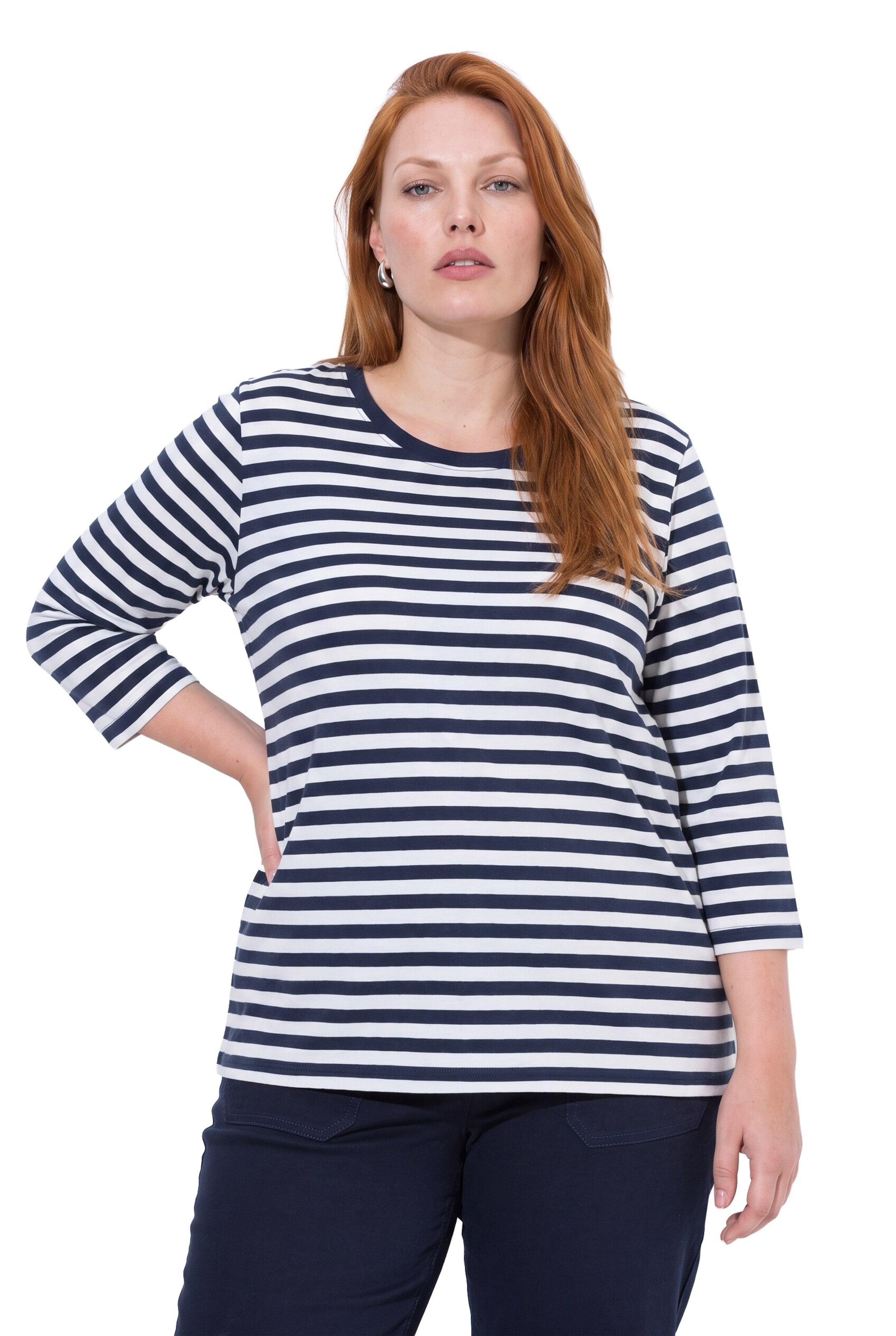 Ulla Popken Shirt in Blue: front