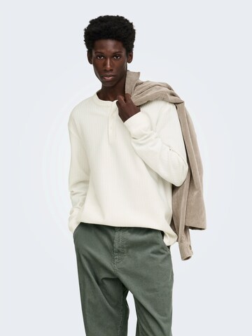 Only & Sons - Camiseta en blanco: frente