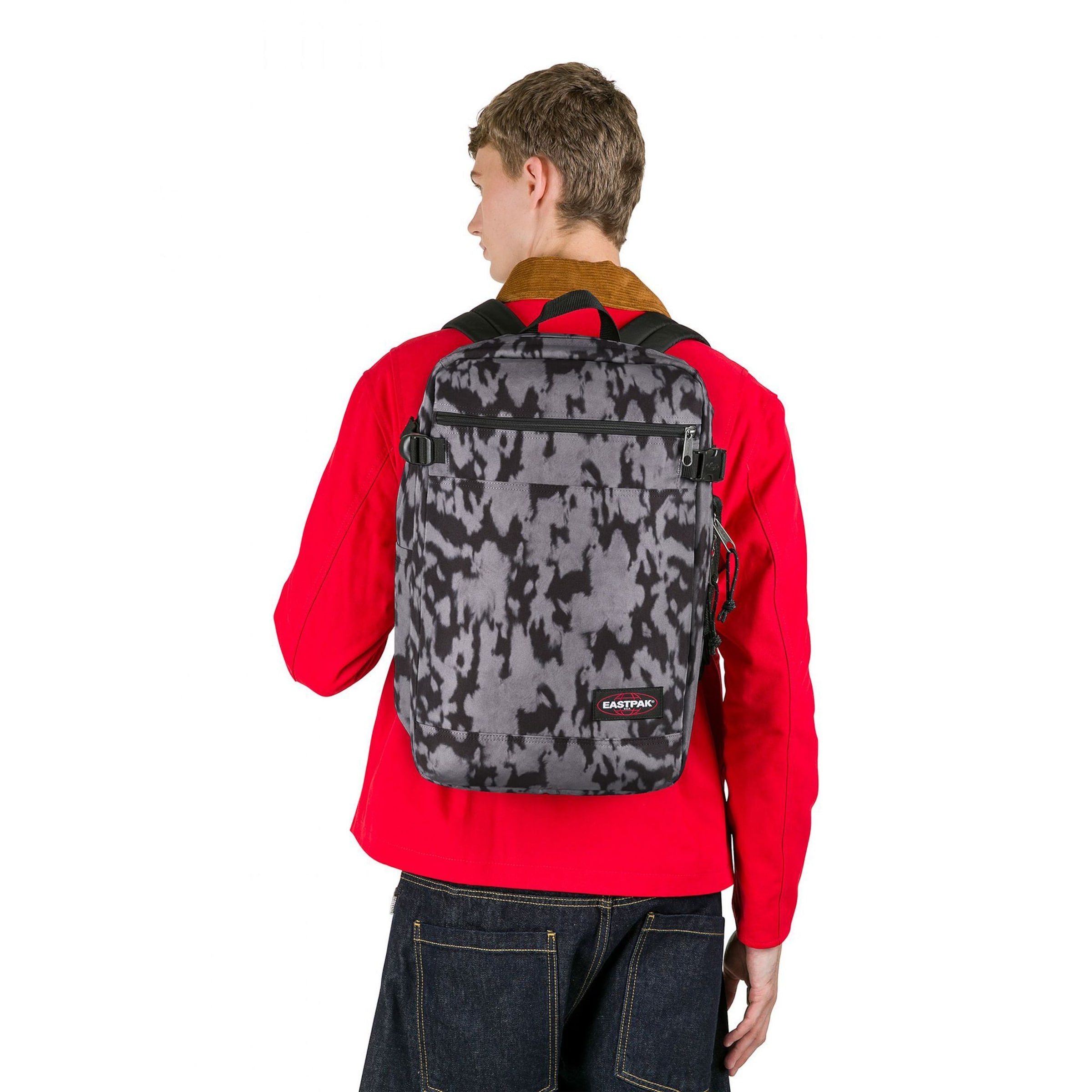 EASTPAK Backpack 'Transit'r' in Grey: front