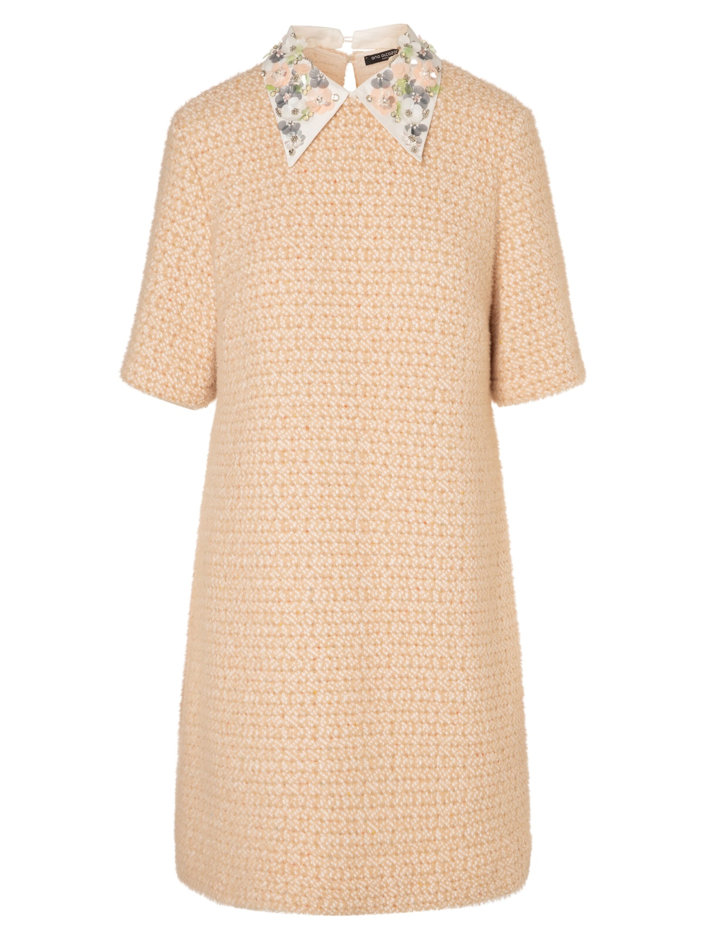Ana Alcazar Kleid ' Enasa ' in Beige: Vorderseite
