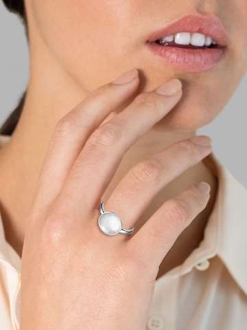 Strandglück Ring in Zilver: voorkant