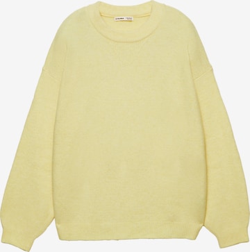 Pull&Bear Pullover i gul: forside