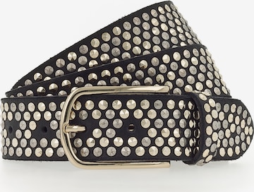 Ceinture 'Zoe' b.belt Handmade in Germany en noir : devant