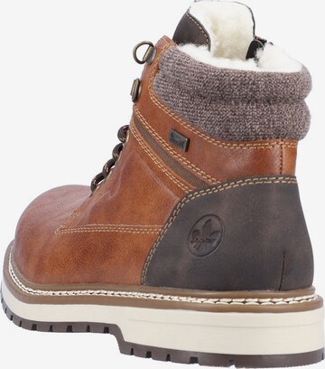 Rieker Lace-Up Boots in Brown