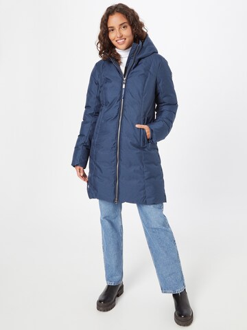Ragwear Mantel 'AMARI' in Blau: Vorderseite