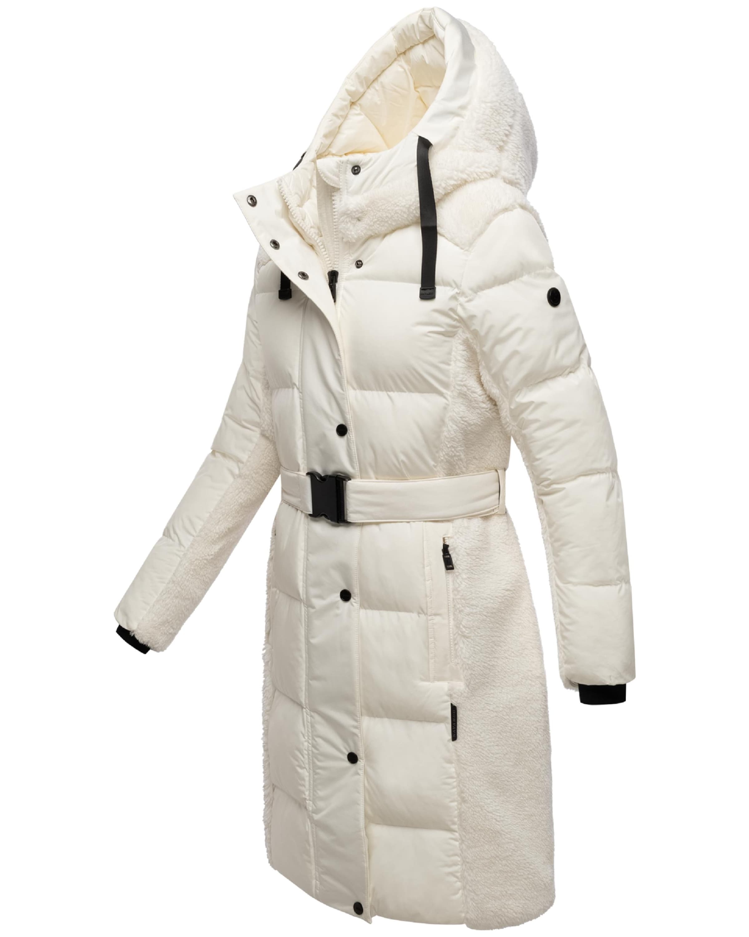 NAVAHOO Зимно палто в бяло