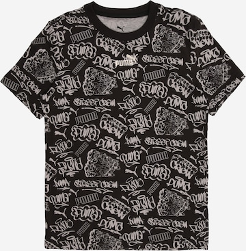 PUMA Shirt 'Mid 90s' in Black: front