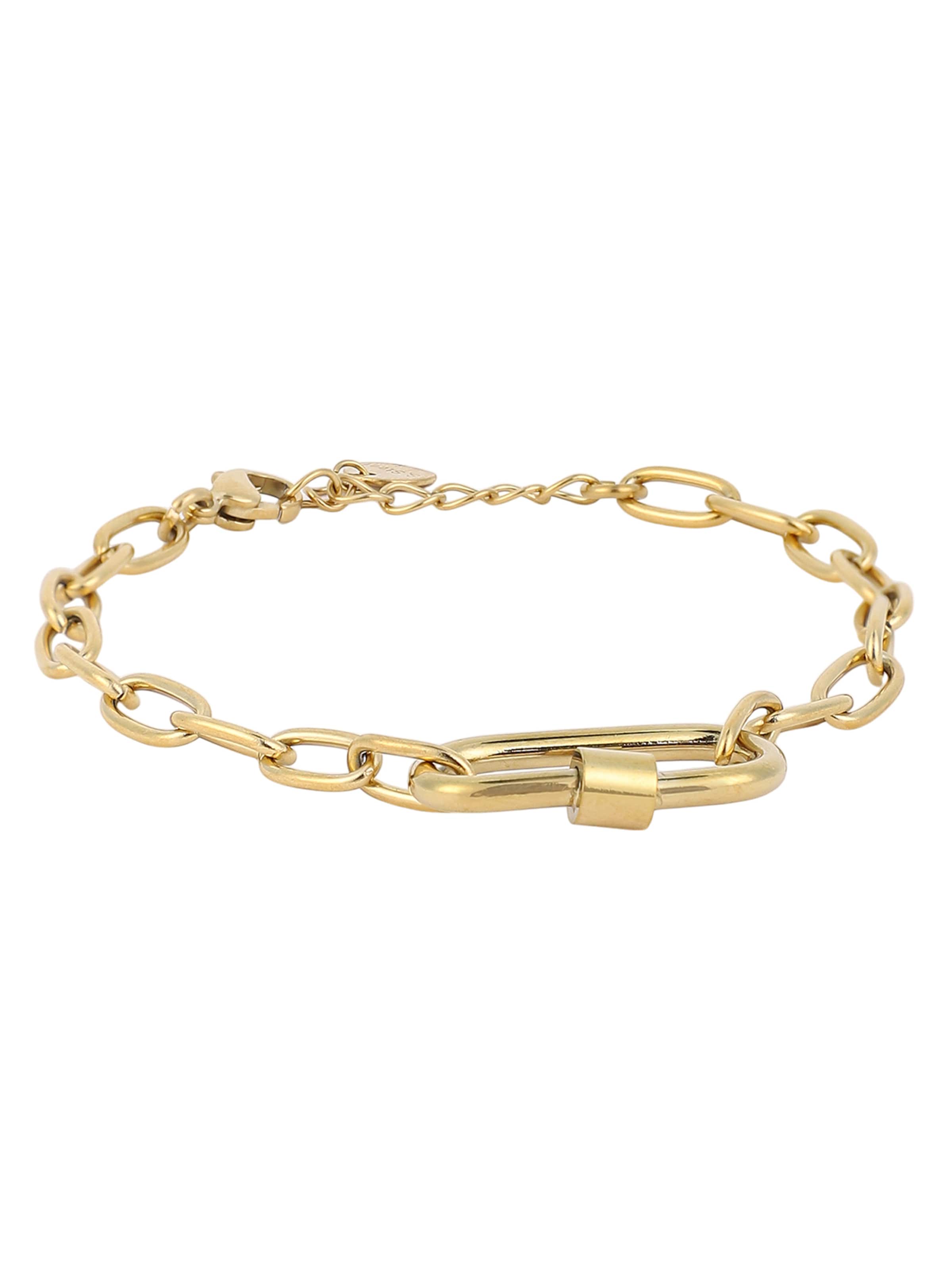 SOHI Armband 'Susan' in Gold: Vorderseite