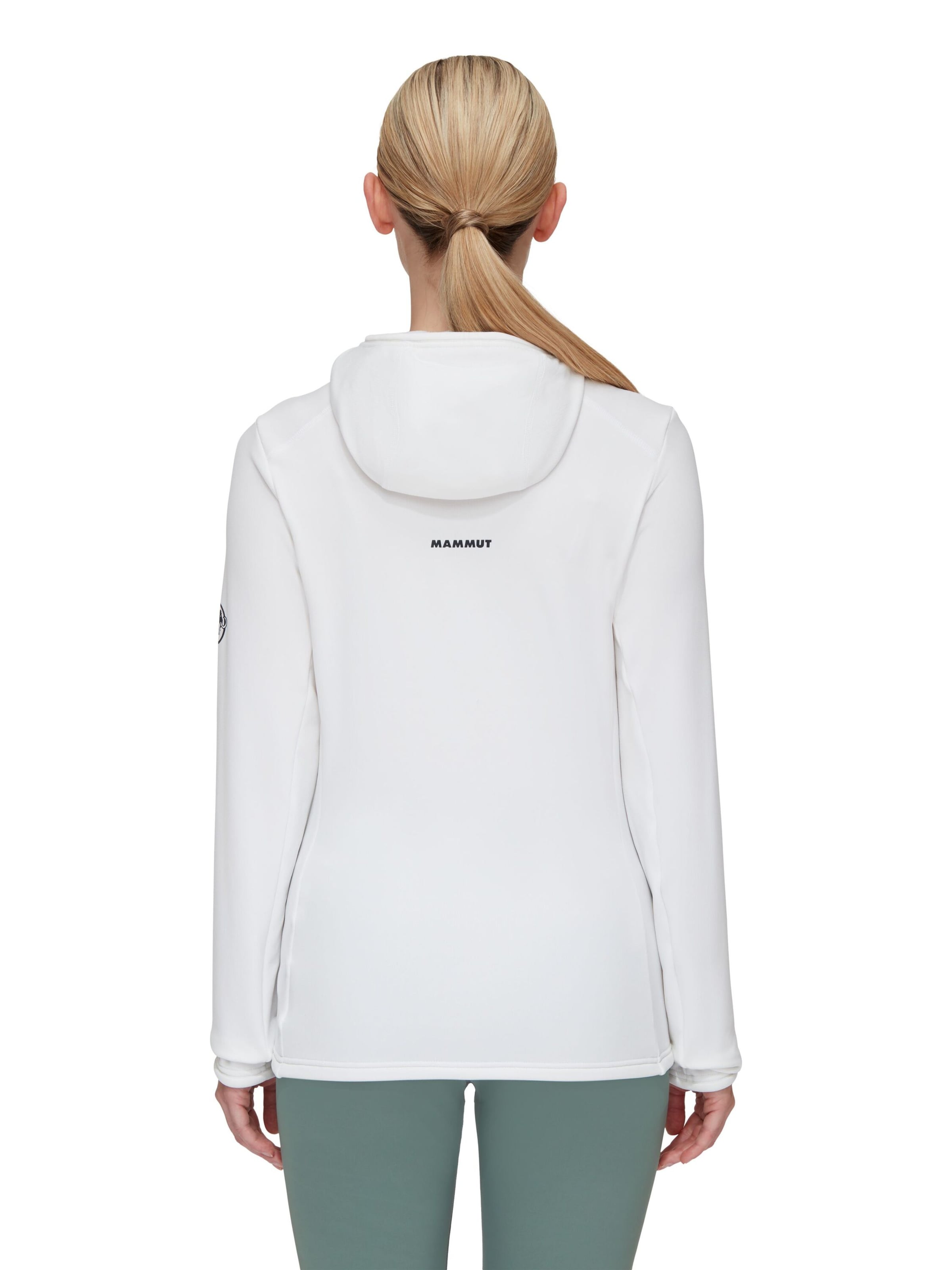 MAMMUT Athletic Fleece Jacket in White
