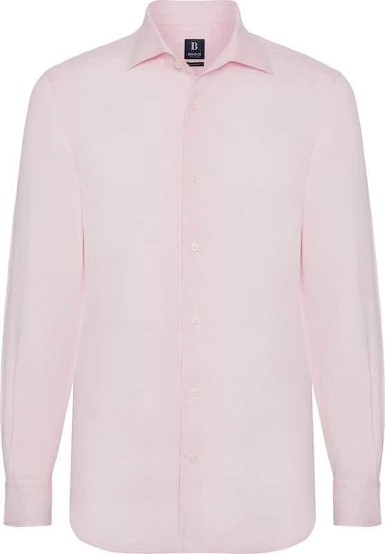 Boggi Milano Regular Fit Hemd in Rosa