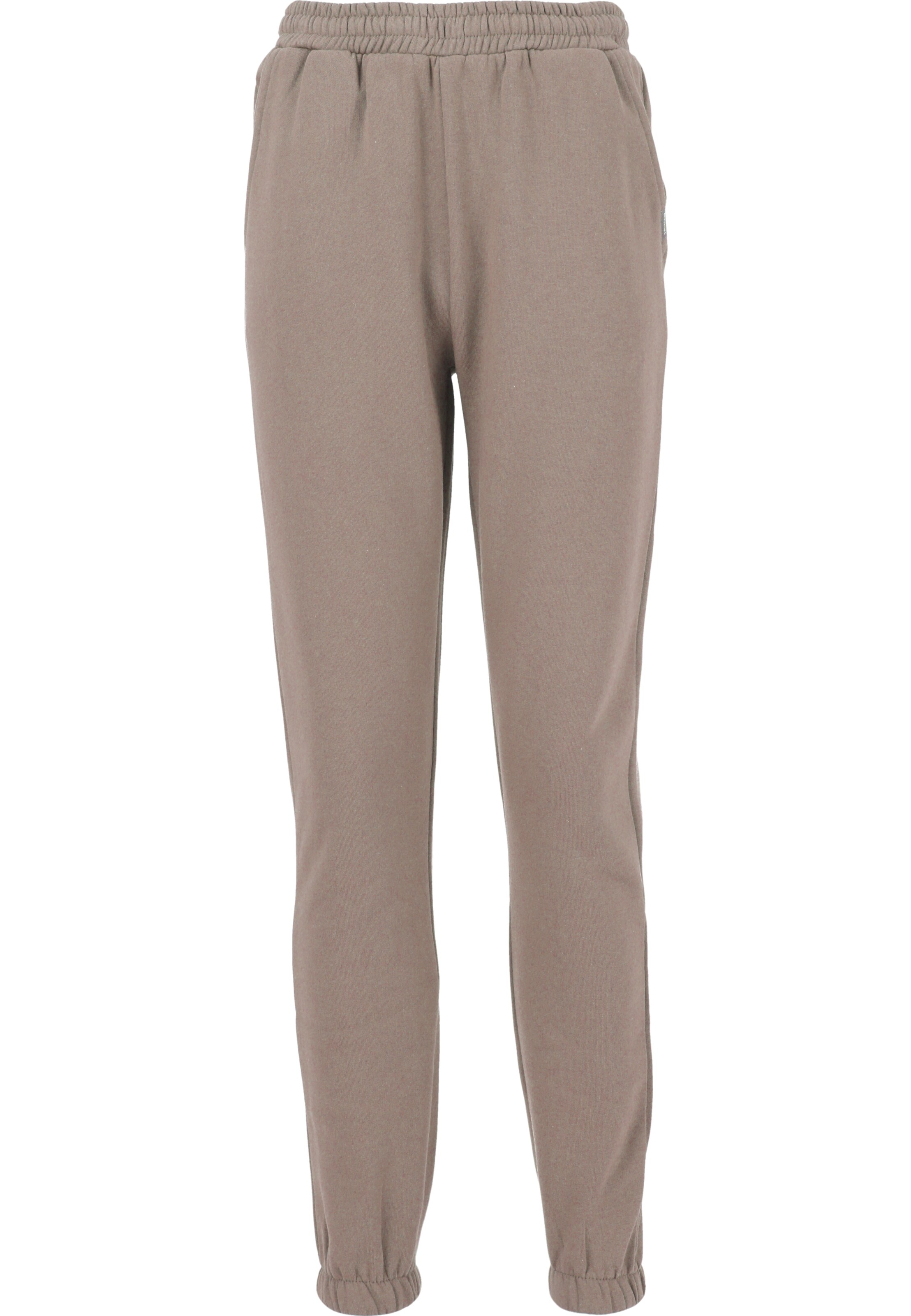 ENDURANCE Tapered Sporthose in Beige: Vorderseite