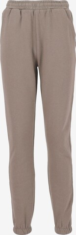 ENDURANCE Workout Pants in Beige: front