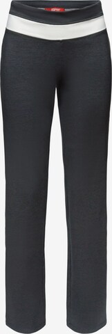 Regular Pantalon de sport ESPRIT en gris : devant