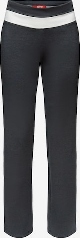 ESPRIT Regular Workout Pants in Grey: front