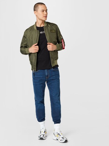 Giacca di mezza stagione di ALPHA INDUSTRIES in verde