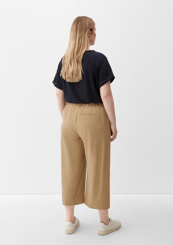 TRIANGLE Wide leg Pants in Brown