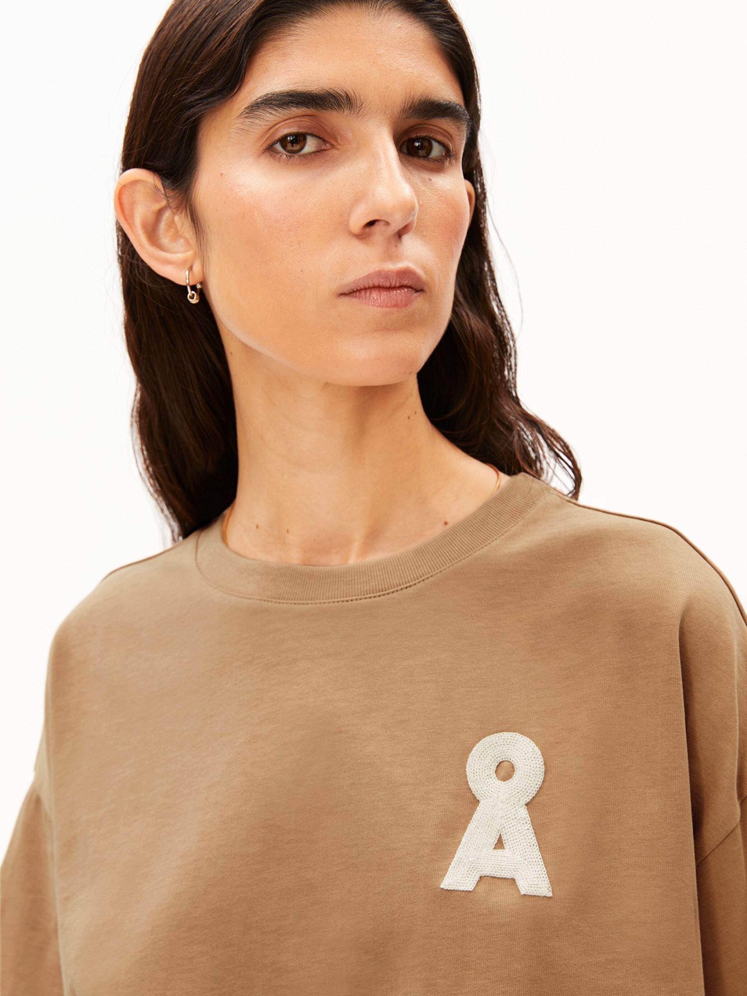 ARMEDANGELS T-Shirt 'Albertaraa' in Beige