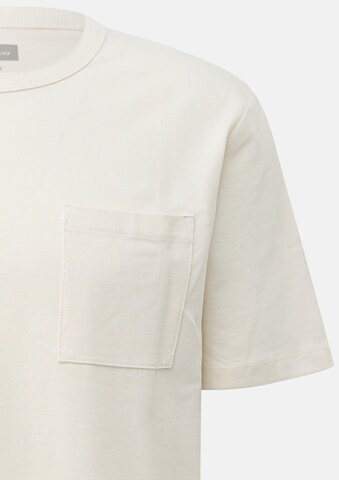 T-Shirt s.Oliver Men Big Sizes en beige : devant