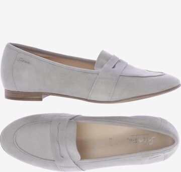 SIOUX Flats & Loafers in 39,5 in Grey: front