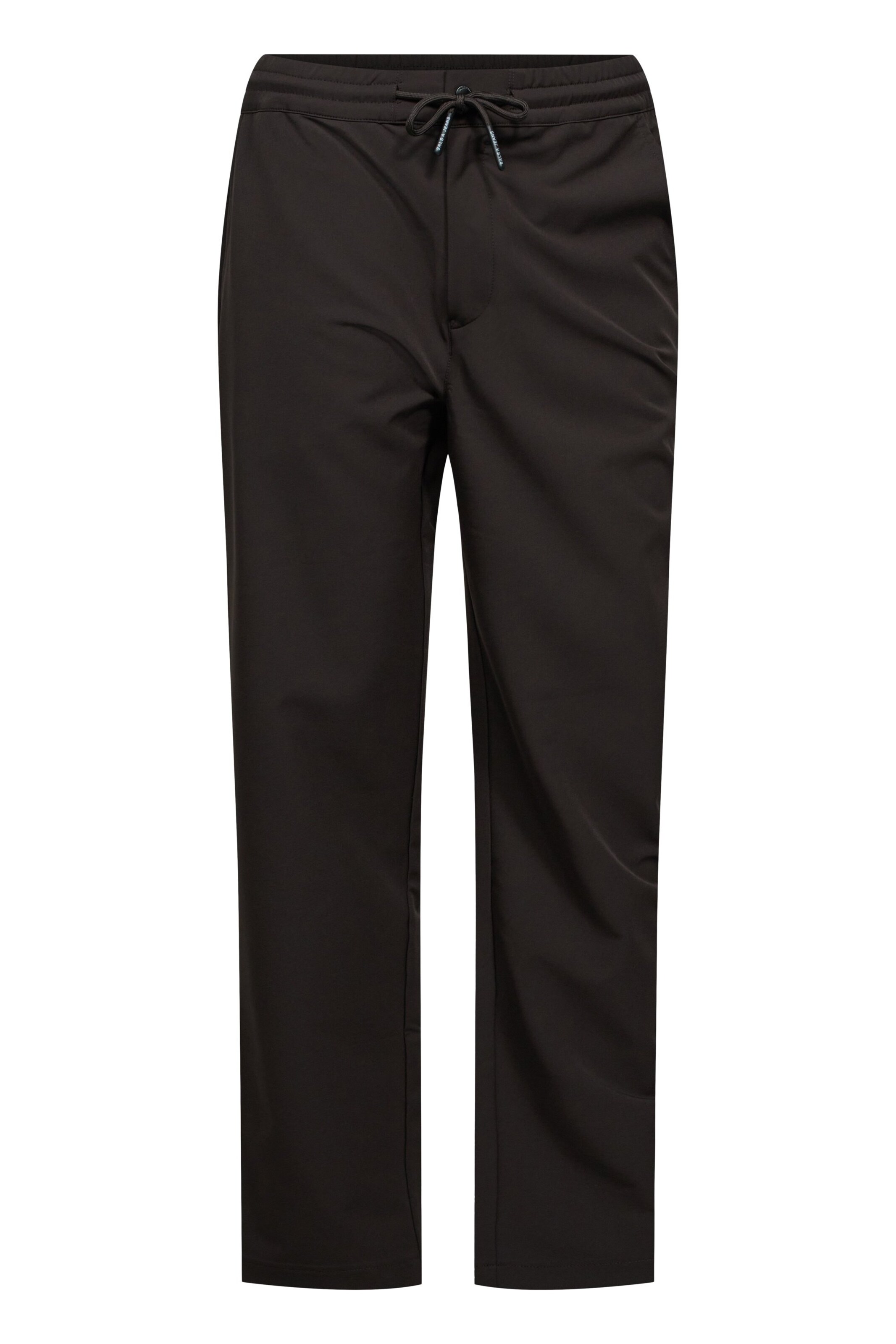 Salsa Jeans Slimfit Chino in Bruin: voorkant