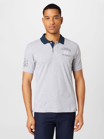 La Martina Shirt in Grey: front