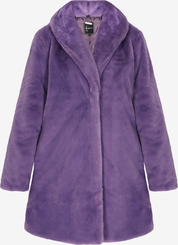 faina Välikausitakki värissä lila: etupuoli