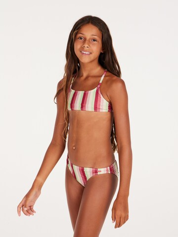 PROTEST Bustier Bikini 'PRTSHEILA JR'‌‌‌‌‌‌‌ in Pink: Vorderseite