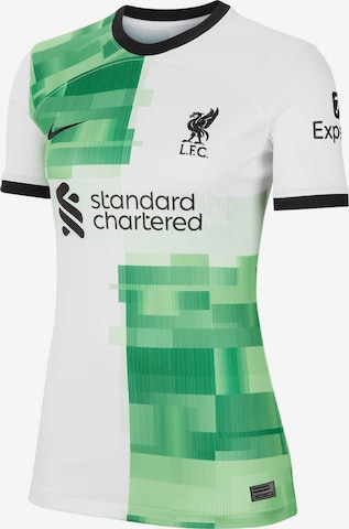 NIKE Functioneel shirt 'FC Liverpool' in Wit: voorkant