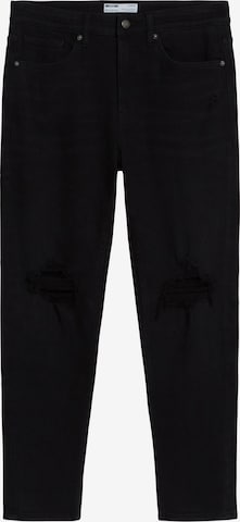 Bershka Jeans in Black: front