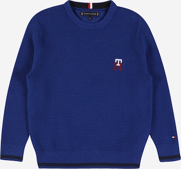 TOMMY HILFIGER Πουλόβερ σε μπλε: μπροστά