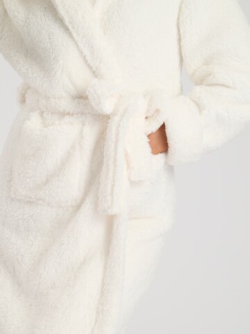 Loungeable Long Bathrobe in Beige