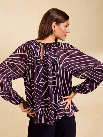 Friends Like These Bluse in Lila
