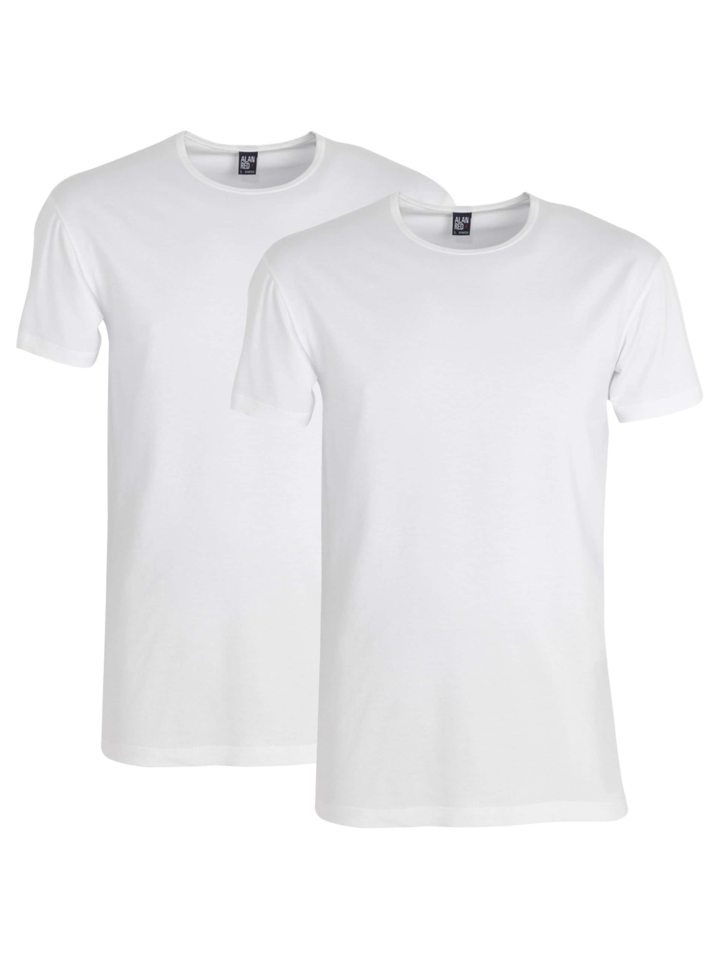 Maillot de corps 'OTTOWA' alan red en blanc : devant