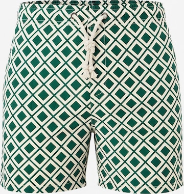 Gassa d'Amante Badeshorts 'Vieste' in Grün: Vorderseite