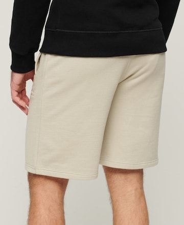 Superdry Regular Broek in Beige