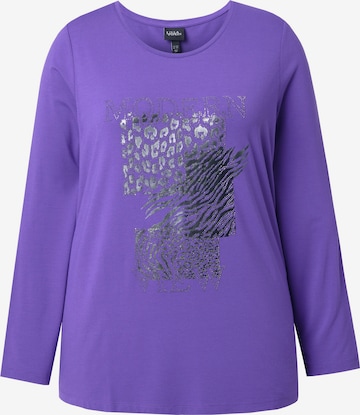 Ulla Popken Shirt in Lila: Vorderseite