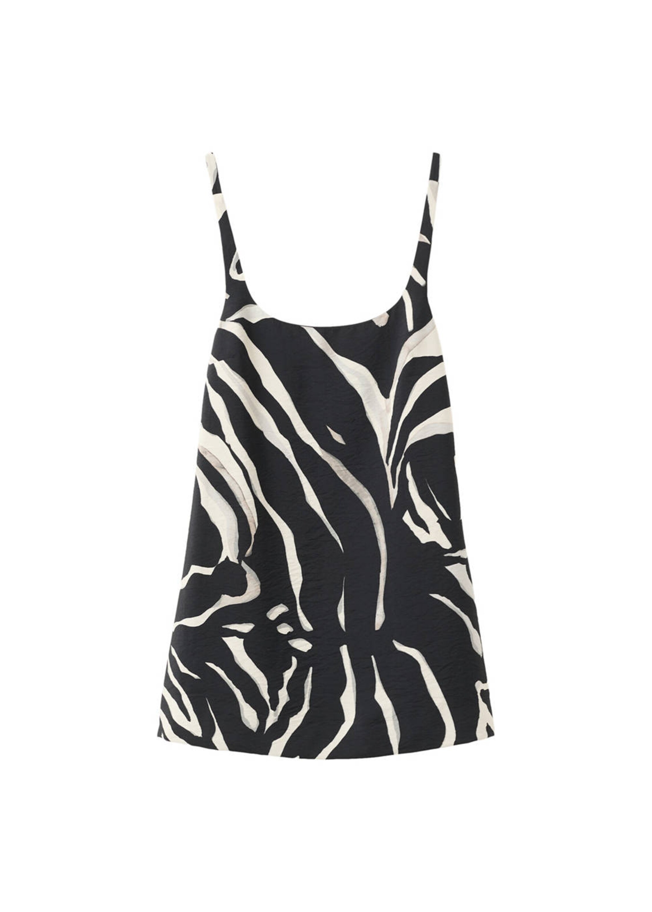 MANGO Kleid 'Deasy' in schwarz / offwhite, Produktansicht