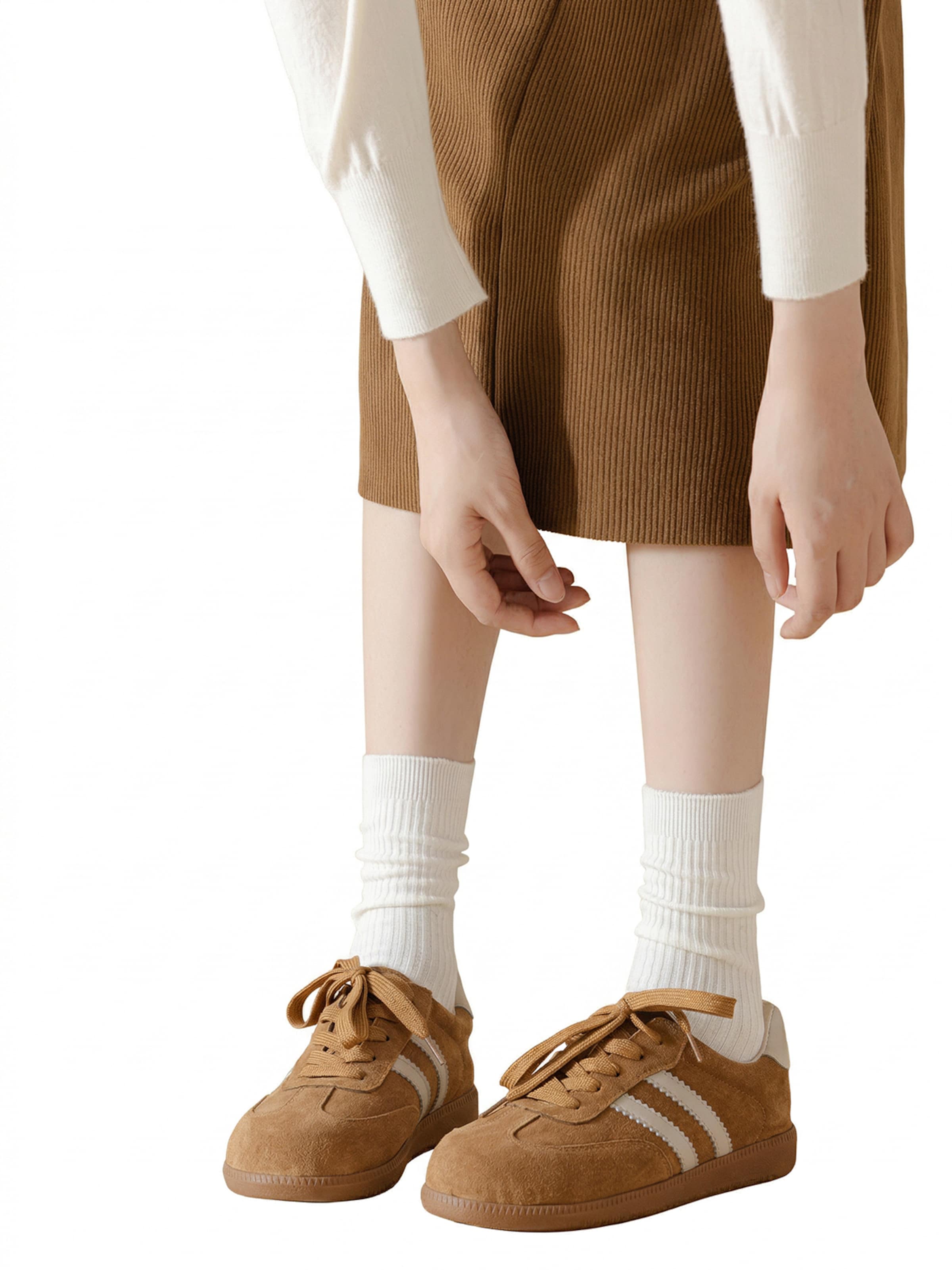 Millo Socks 'Cosy Steps' in White