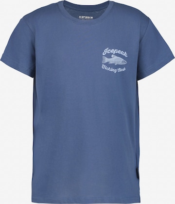 ICEPEAK Shirt in Blue: front