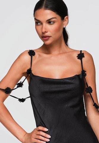 Ombre Cocktail dress in Black