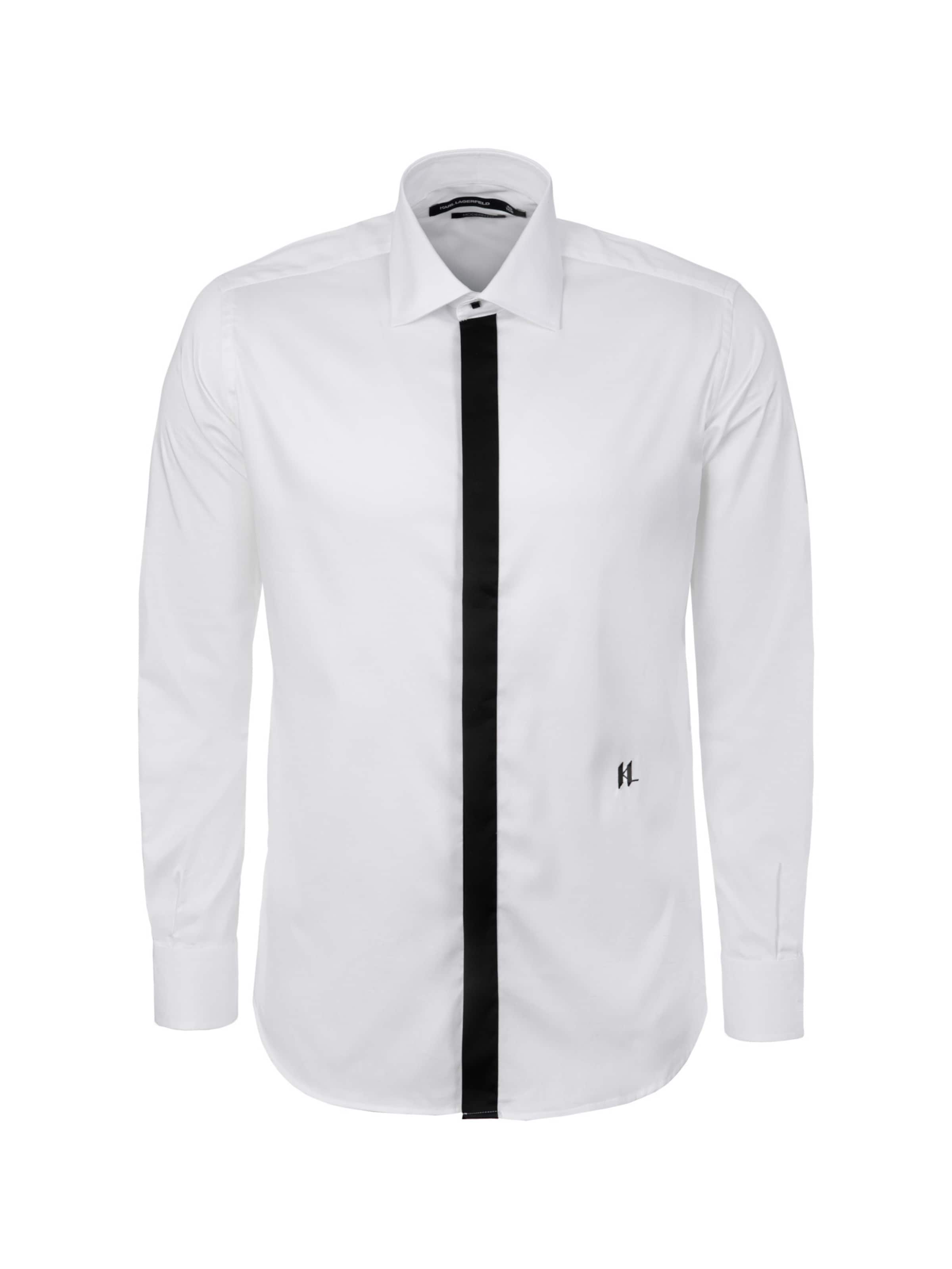 Regular fit Camicia '605141' di Karl Lagerfeld in bianco: frontale