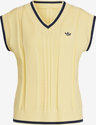 ADIDAS ORIGINALS Pulover 'CABLE KNIT' veličine XXS u boja pijeska / mornarsko plava, Pregled proizvoda