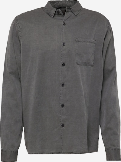 Cotton On Camisa 'Stockholm' en negro moteado, Vista del producto