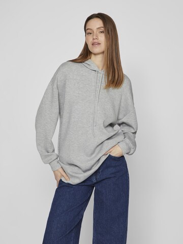 VILA Sweatshirt in Grijs: voorkant